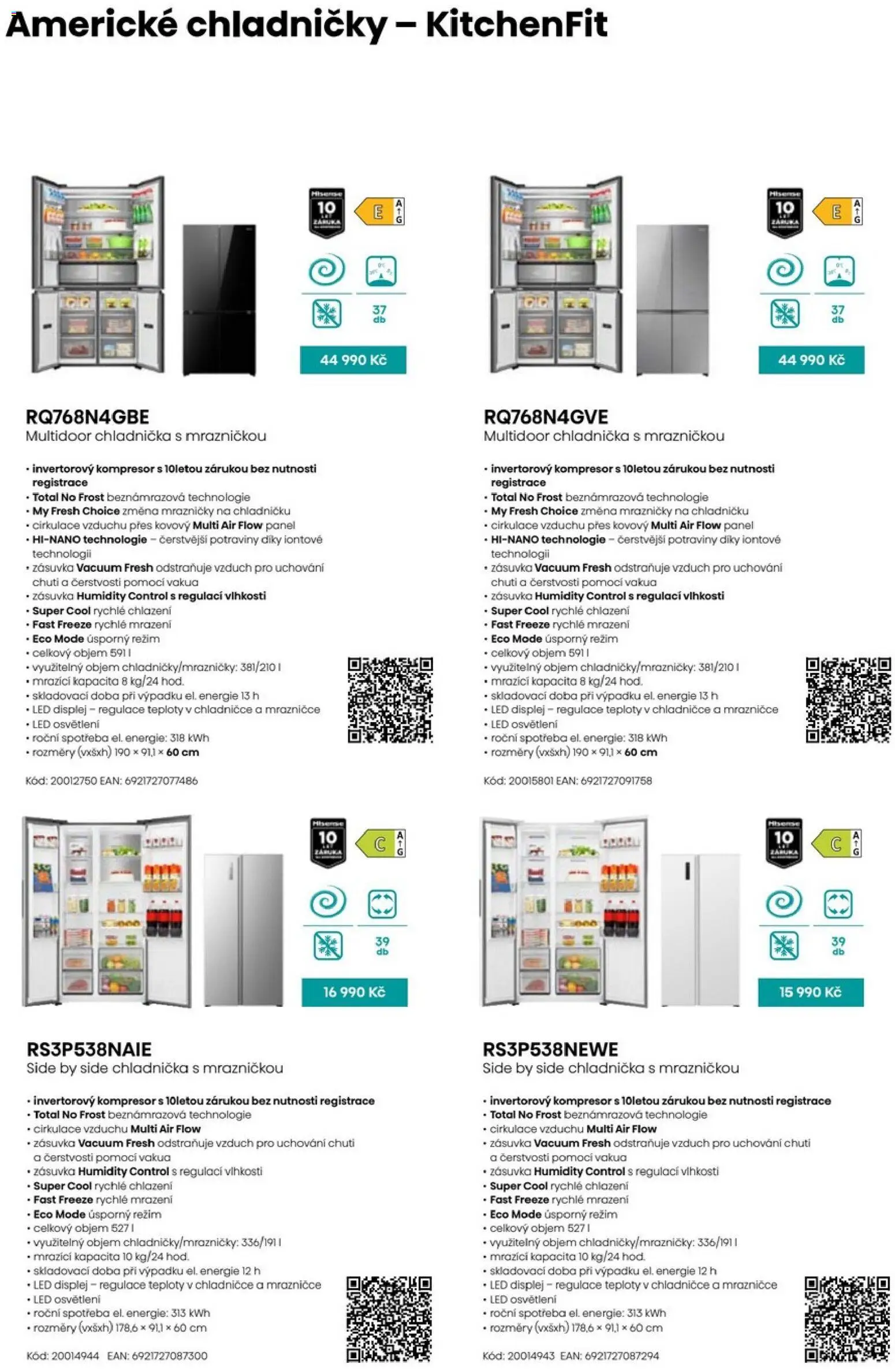 XXXLutz leták - Hisense 2025 od 01.09.2025 | Strana: 14 | Produkty: Chladnička, Kompresor, Potraviny, Zásuvka