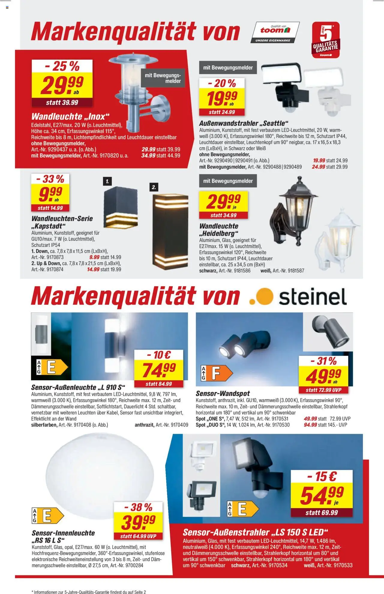 Toom Baumarkt Prospekt - gültig ab dem 16.08.2025 | Seite: 6