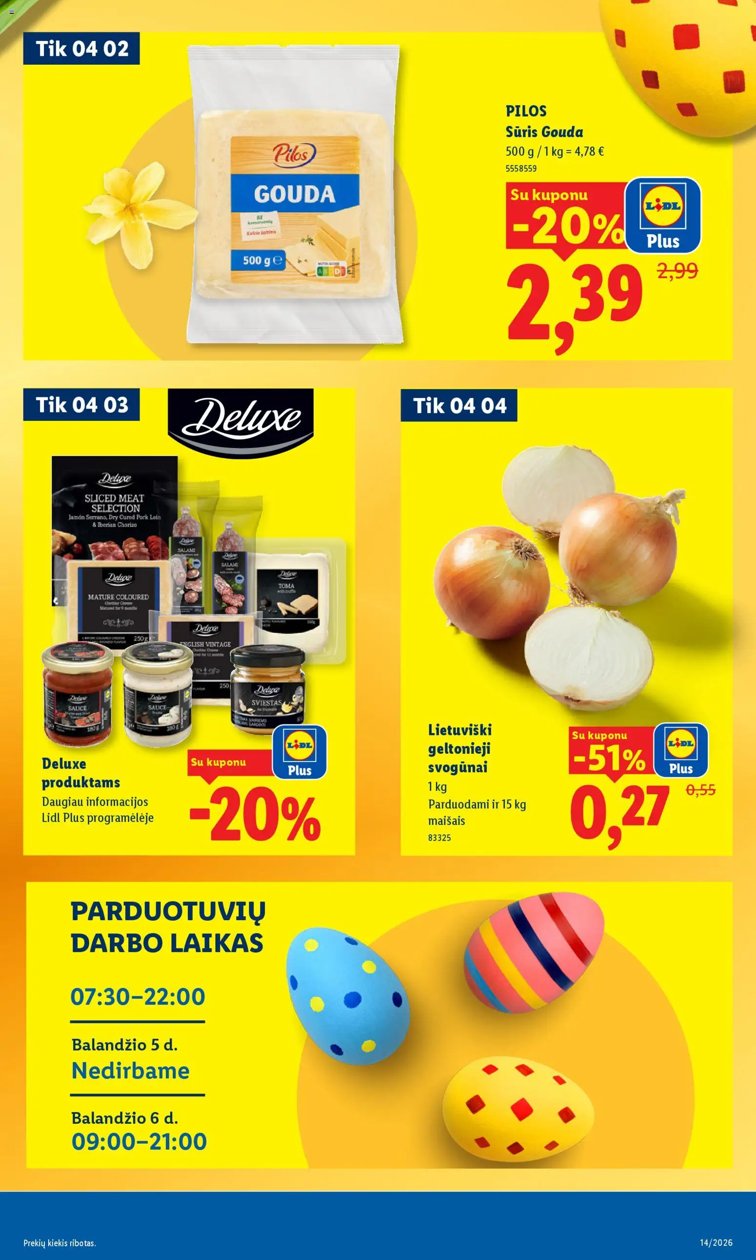 LIDL akcijos nuo 30.03.2026 | Puslapis: 3