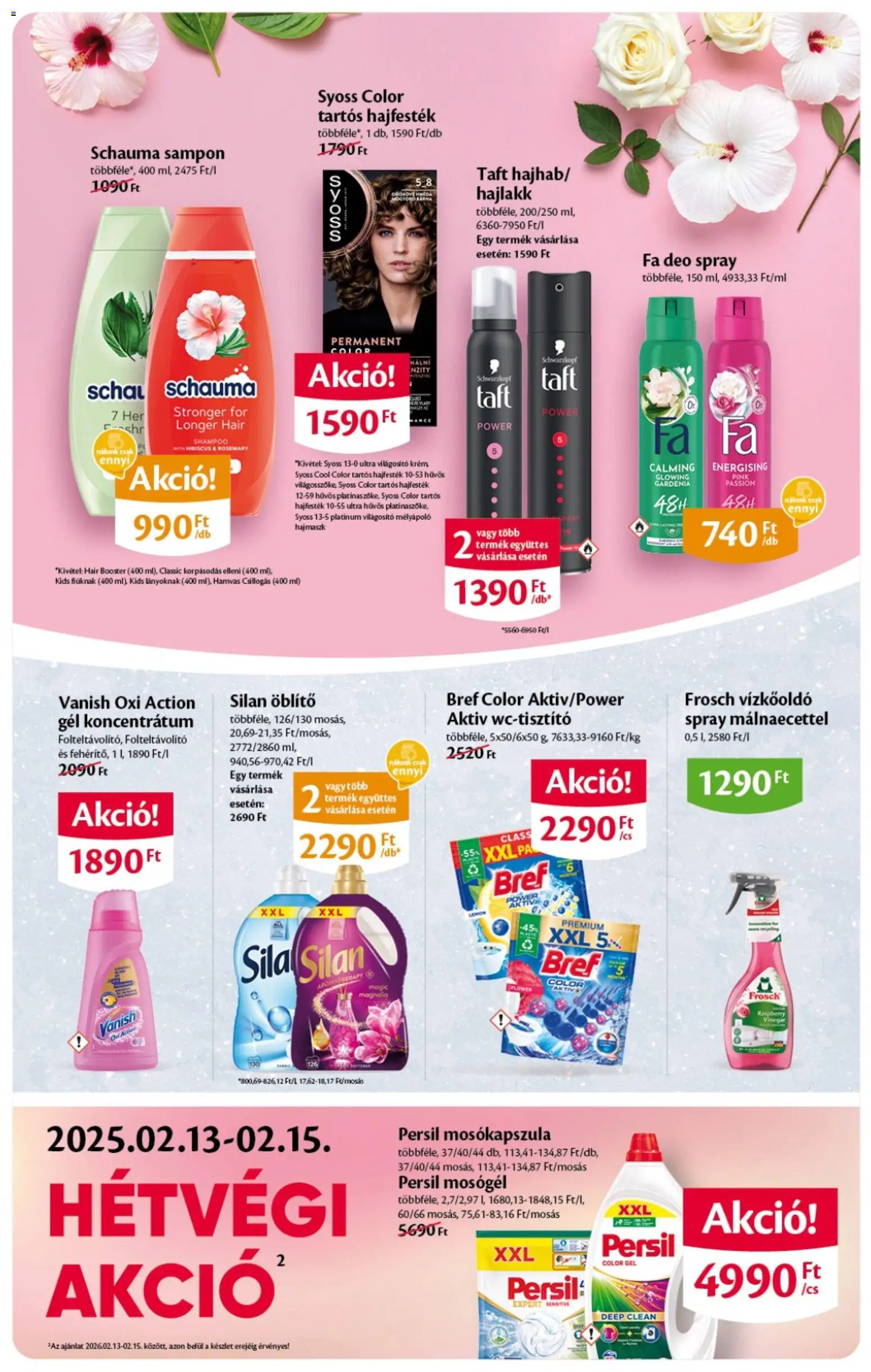 EcoFamily akciós ujság - amely érvényes a következő dátumtól: 05.02.2026 | Oldal: 13 | Termékek: Vízkőoldó, Öblítő, Világosító, Hajmaszk