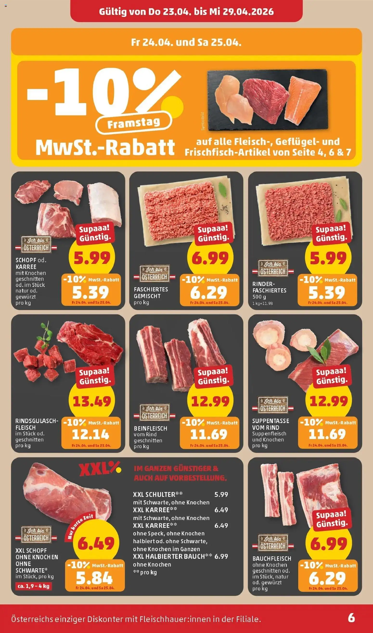 Penny Markt Die ganze Woche sparen gültig ab 23.04.2026 | Seite: 6