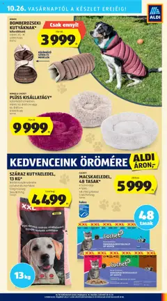 Aldi Akciós újság - amely érvényes a következő dátumtól: 24.10.2025 | Oldal: 43 | Termékek: Plüss
