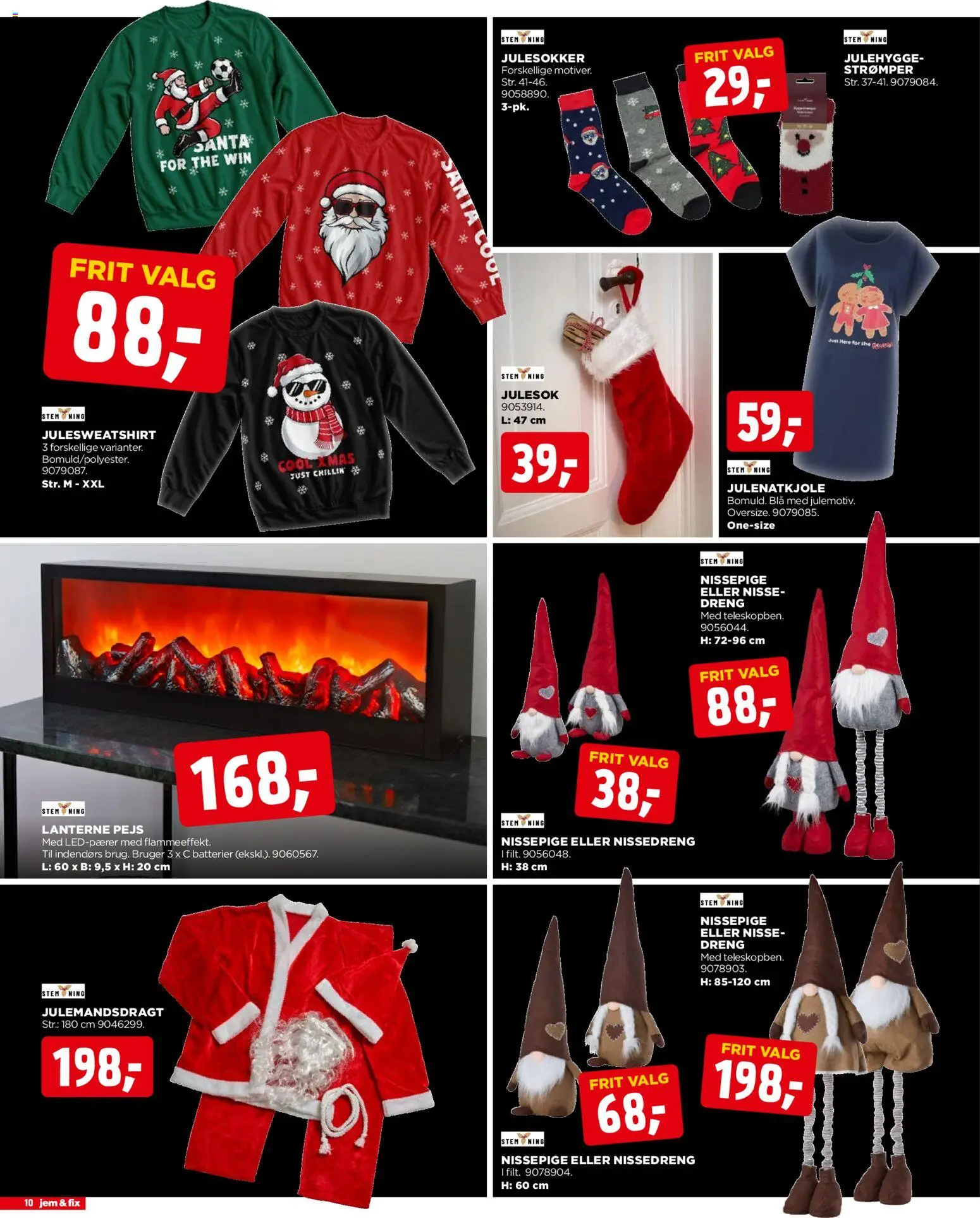 Jem & fix tilbudsavis – gyldig fra 23.11.2025 | Side: 10 | Produkter: Batterier, Strømper