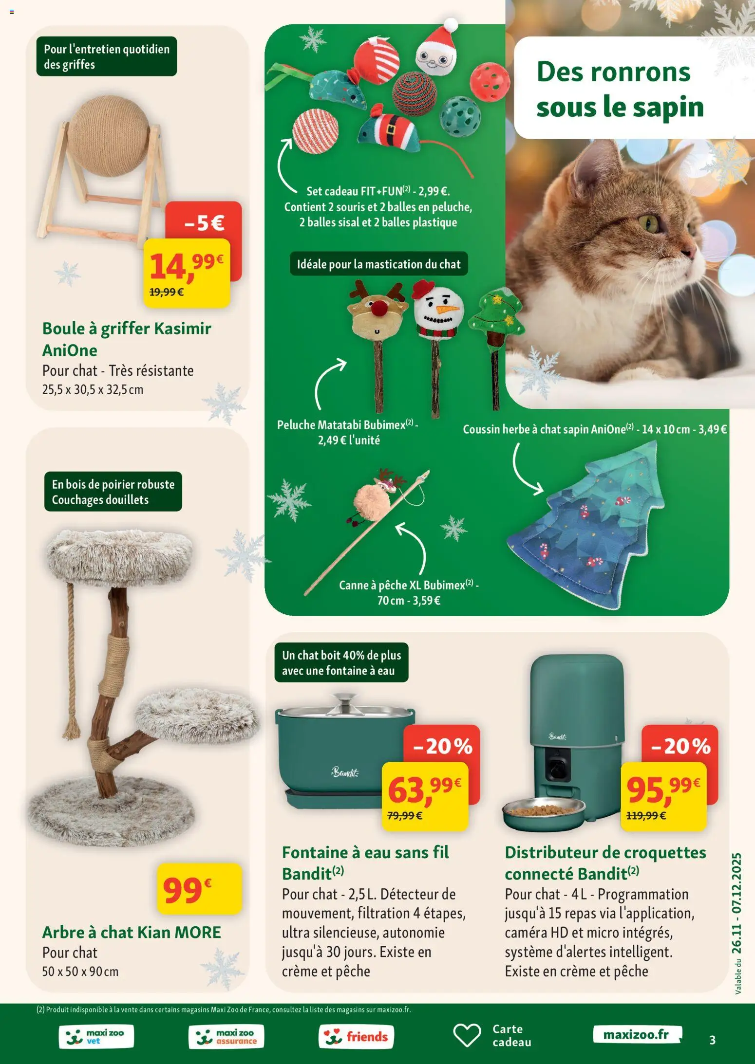 {H1} | Page: 3 | Produits: Souris, Pêche, Arbre à chat, Caméra