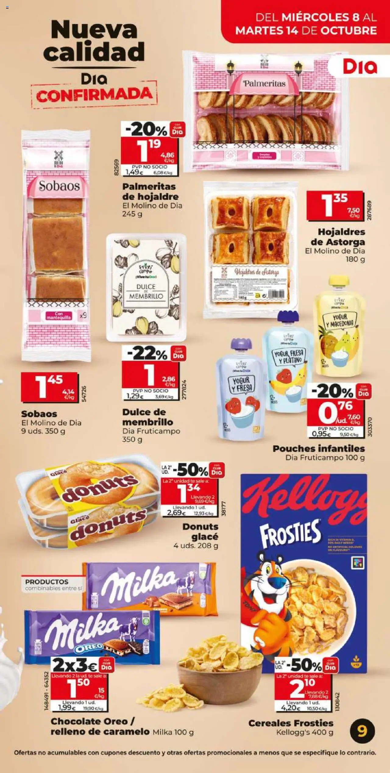 Dia - folleto Market │ válido desde el 08.10.2025 | Página: 9 | Productos: Chocolate, Cereales, Té, Συσκευή ροής