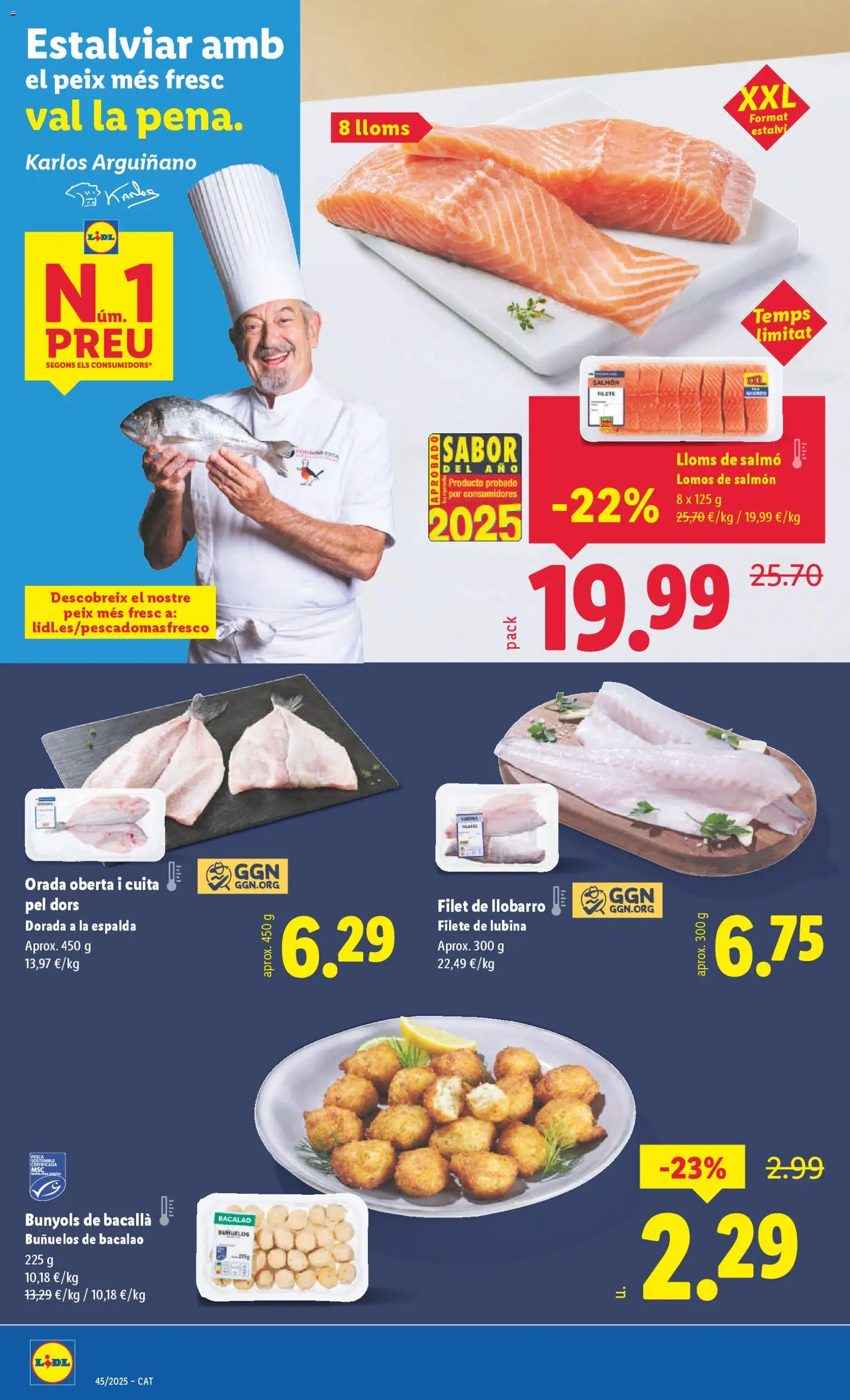 Lidl folleto │ válido desde el 03.11.2025 | Página: 12 | Productos: Sostén, Filete