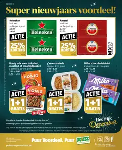 Poiesz - Folder week 1 - Voorbeeld van een folder van Poiesz, geldig van 28.12.2025 | Pagina: 36 | Producten: Broccoli, Kan, Dijoni mustár, Kip