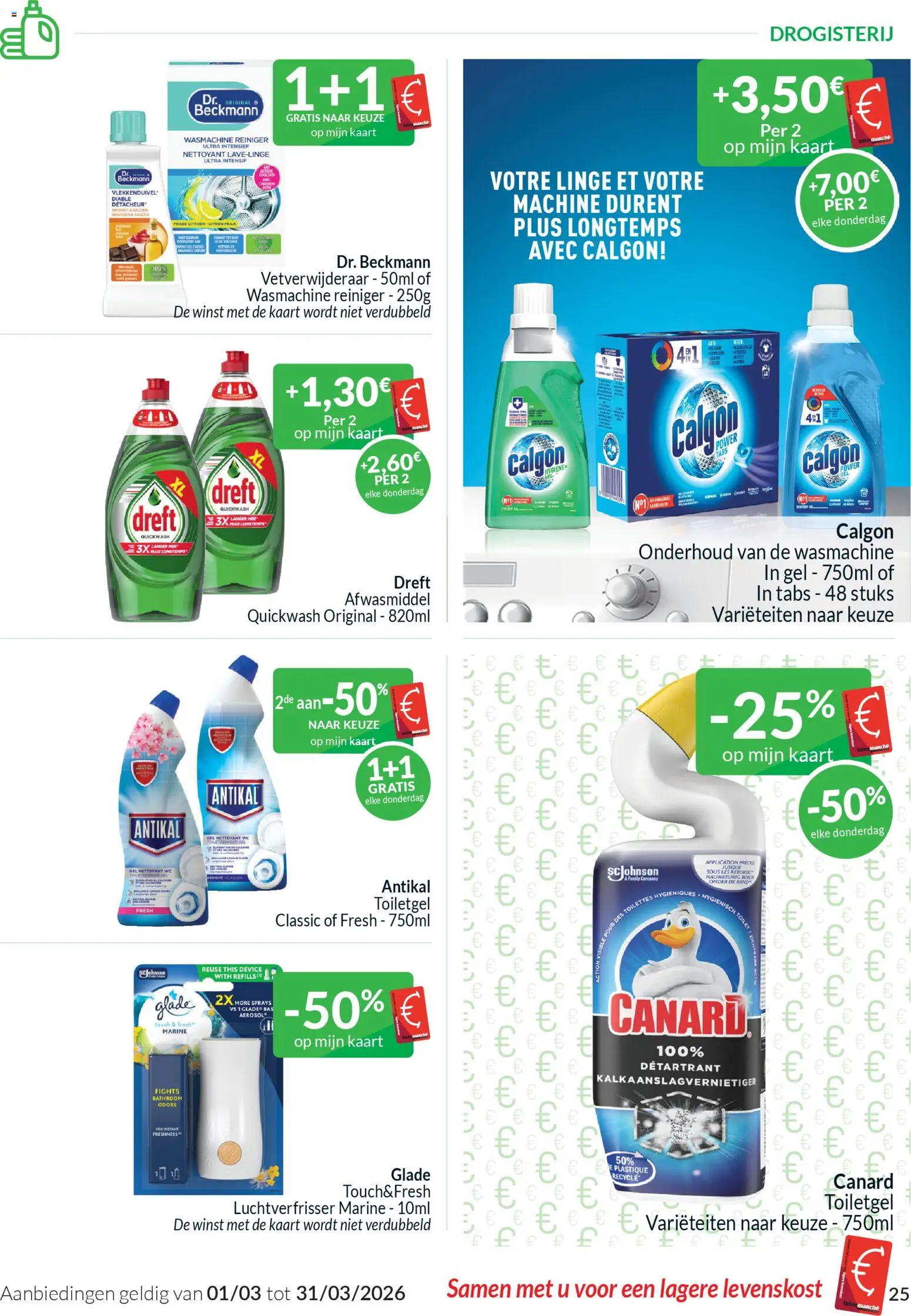 {H1} | Pagina: 25 | Producten: Luchtverfrisser, Wc, Wasmachine, Gel