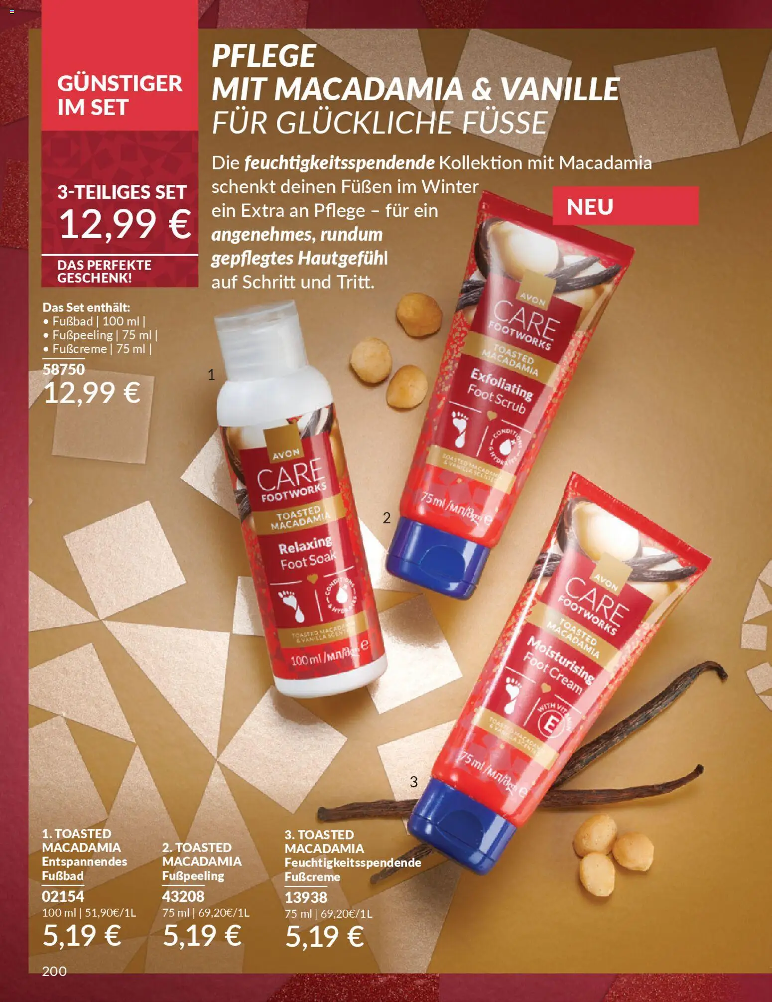 Avon - Black Friday – gültig ab 01.11.2025 | Seite: 202 | Produkte: Fußcreme, Fußbad, Fußpeeling