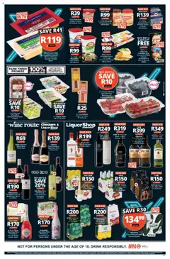 Checkers specials catalogue – valid from 17.10.2025 | Page: 3 | Products: Cheese, Cream, Whiskey, Máscara de pestañas