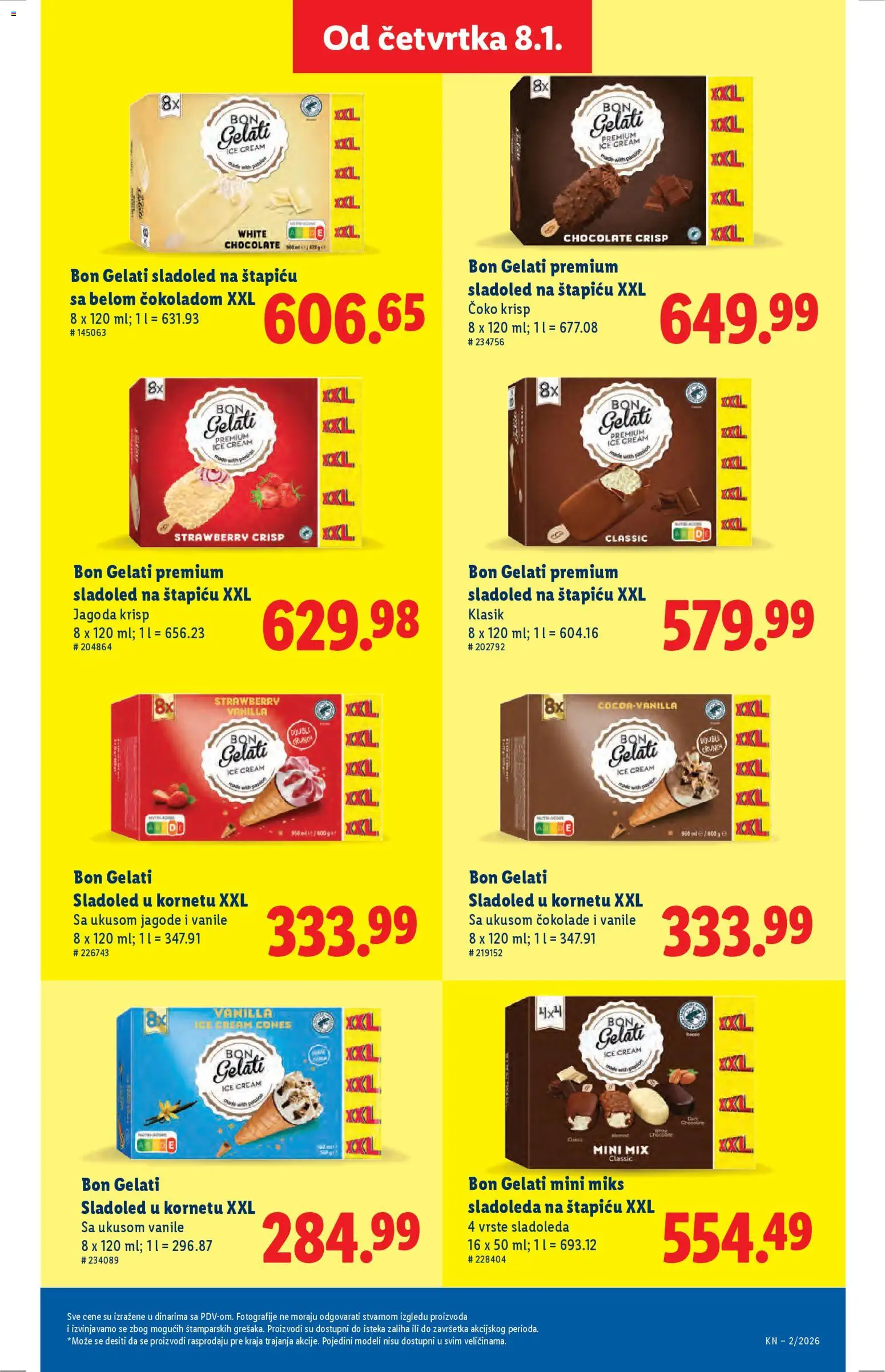 Lidl katalog - važi od 08.01.2026 | Strana: 35 | Proizvode: Jagode, Sladoled, Jagoda