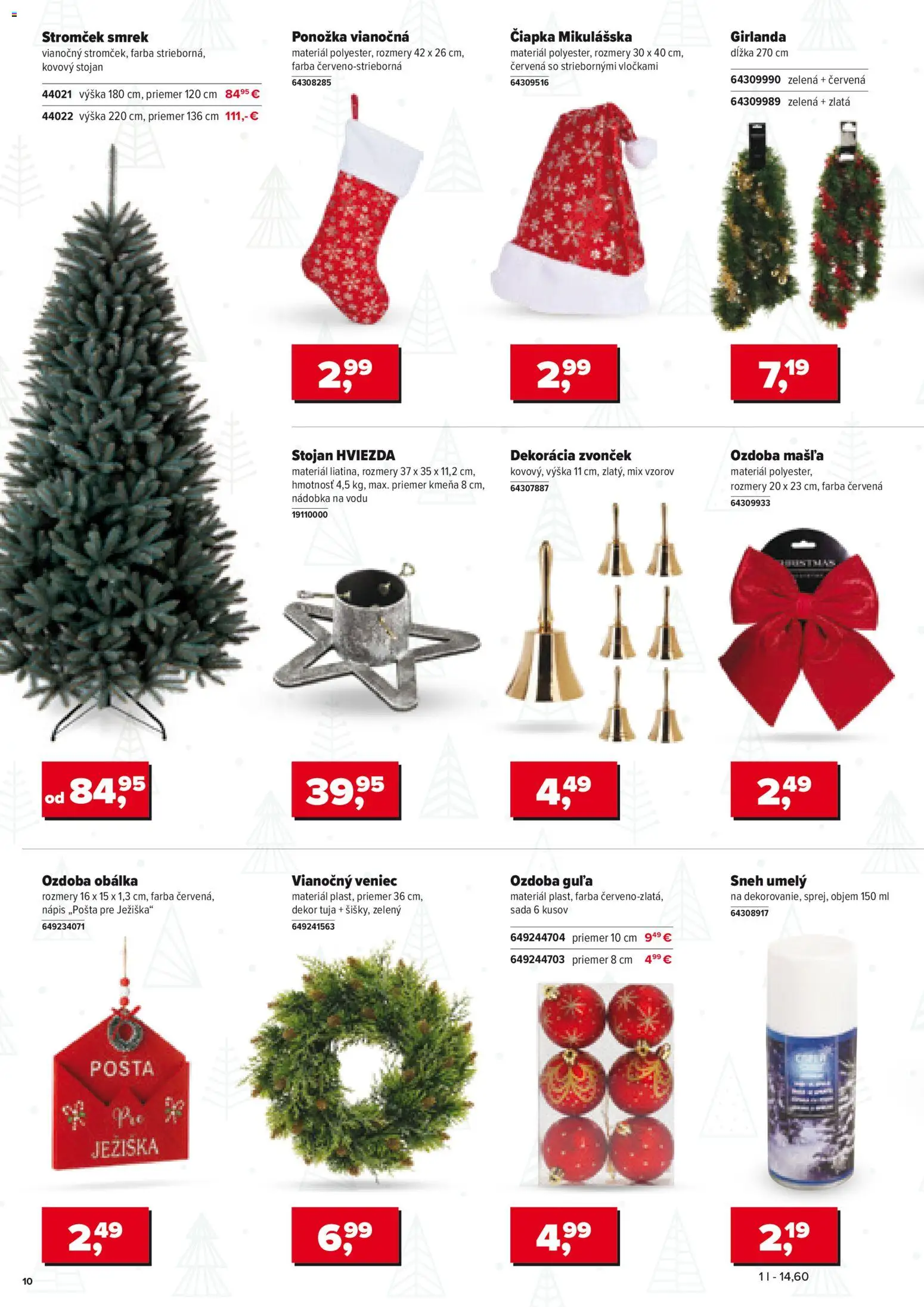 Nové Kinekus akcie – leták je platný od 01.11.2025 | Strana: 10 | Produkty: Zvonček, Čiapka