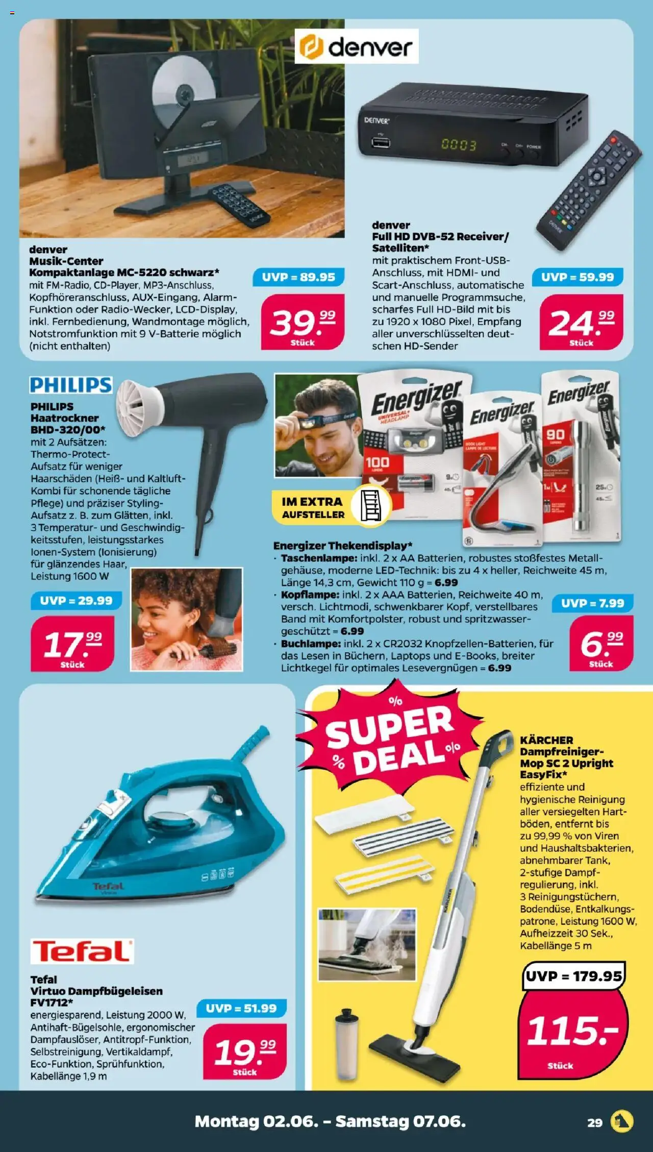 Netto Prospekt 	 - gültig ab dem 02.06.2025 | Seite: 29 | Produkte: Philips, Gewicht, Lampe, Receiver