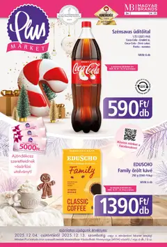 Plus Market Akciós újság - amely érvényes a következő dátumtól: 04.12.2025