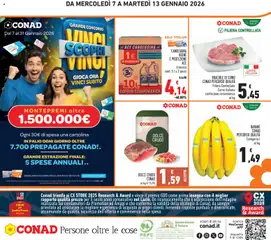 Anteprima del volantino BANANE CONAD, PERCORSO QUALITÀ Categoria I al kg valido a partire dal 07.01.2026 | Pagina: 24