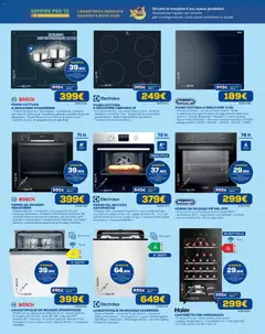 Anteprima del volantino Euronics volantino Fiorisce Il Tasso Zero valido a partire dal 19.03.2026 | Pagina: 9 | Prodotti: Pizza, Lavastoviglie da incasso, Tè, Forno