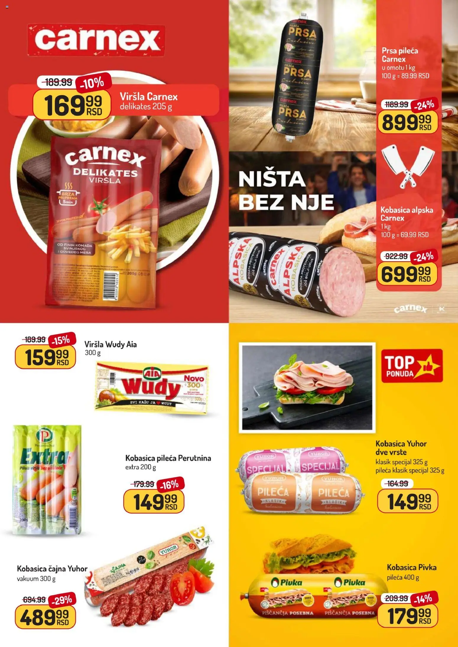 Aman katalog - važi od 10.11.2025 | Strana: 6 | Proizvode: Tuš, Kobasica