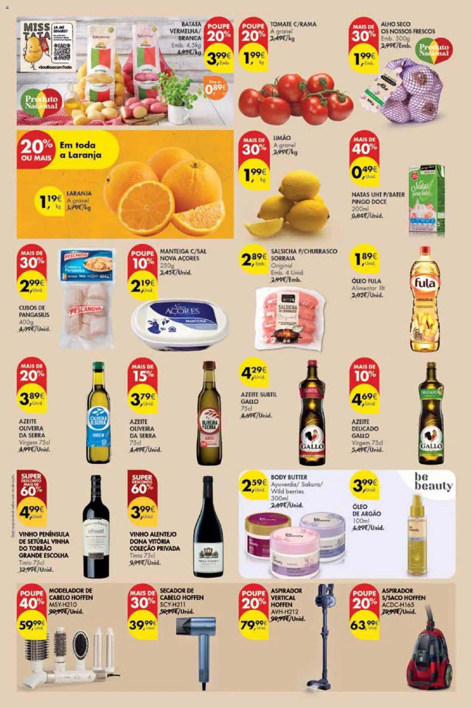 Pingo Doce Poupe este Fim de Semana Madeira │ válido de 23.01.2026 | Página: 2 | Produtos: Salsicha, Manteiga, Vinho, Natas