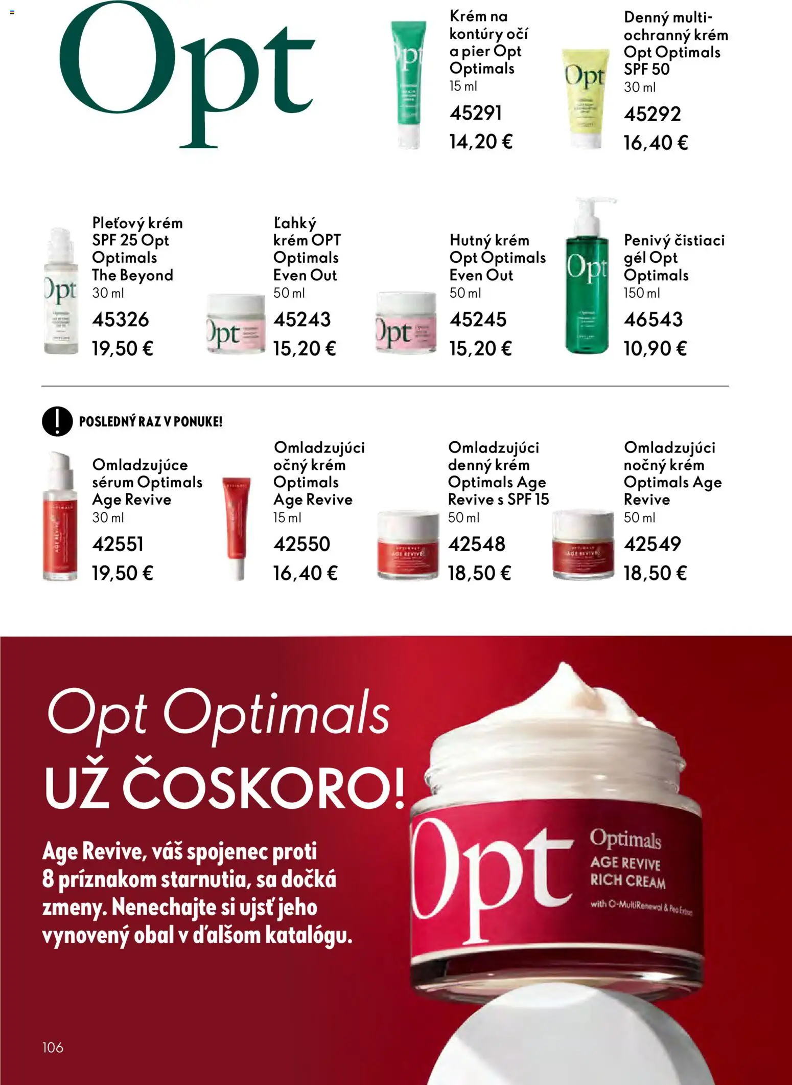 Nové Oriflame akcie – leták je platný od 11.02.2026 | Strana: 106 | Produkty: Krém