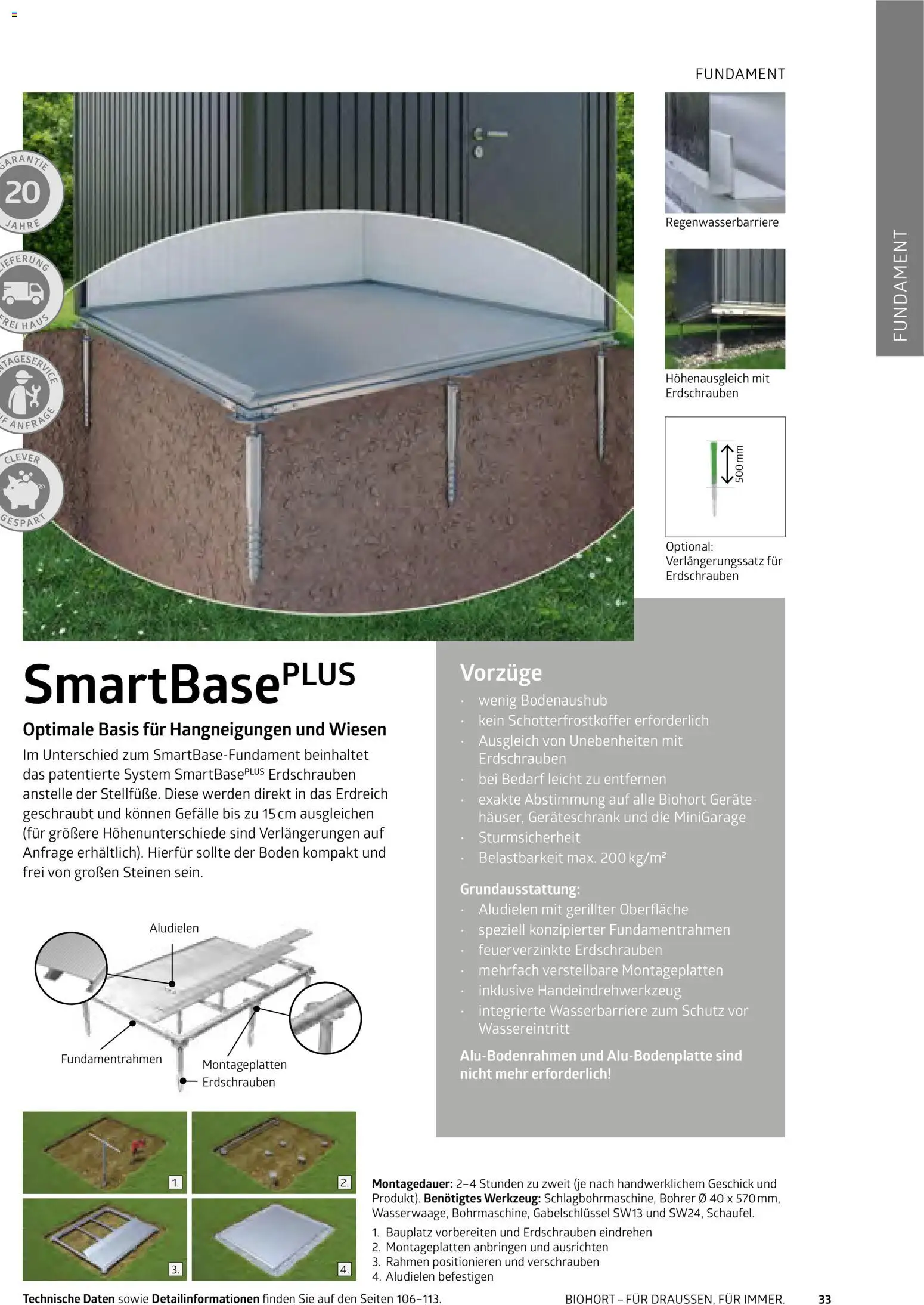 Dehner Biohort – Metall für Garten & Terrasse – gültig ab 01.01.2026 | Seite: 33