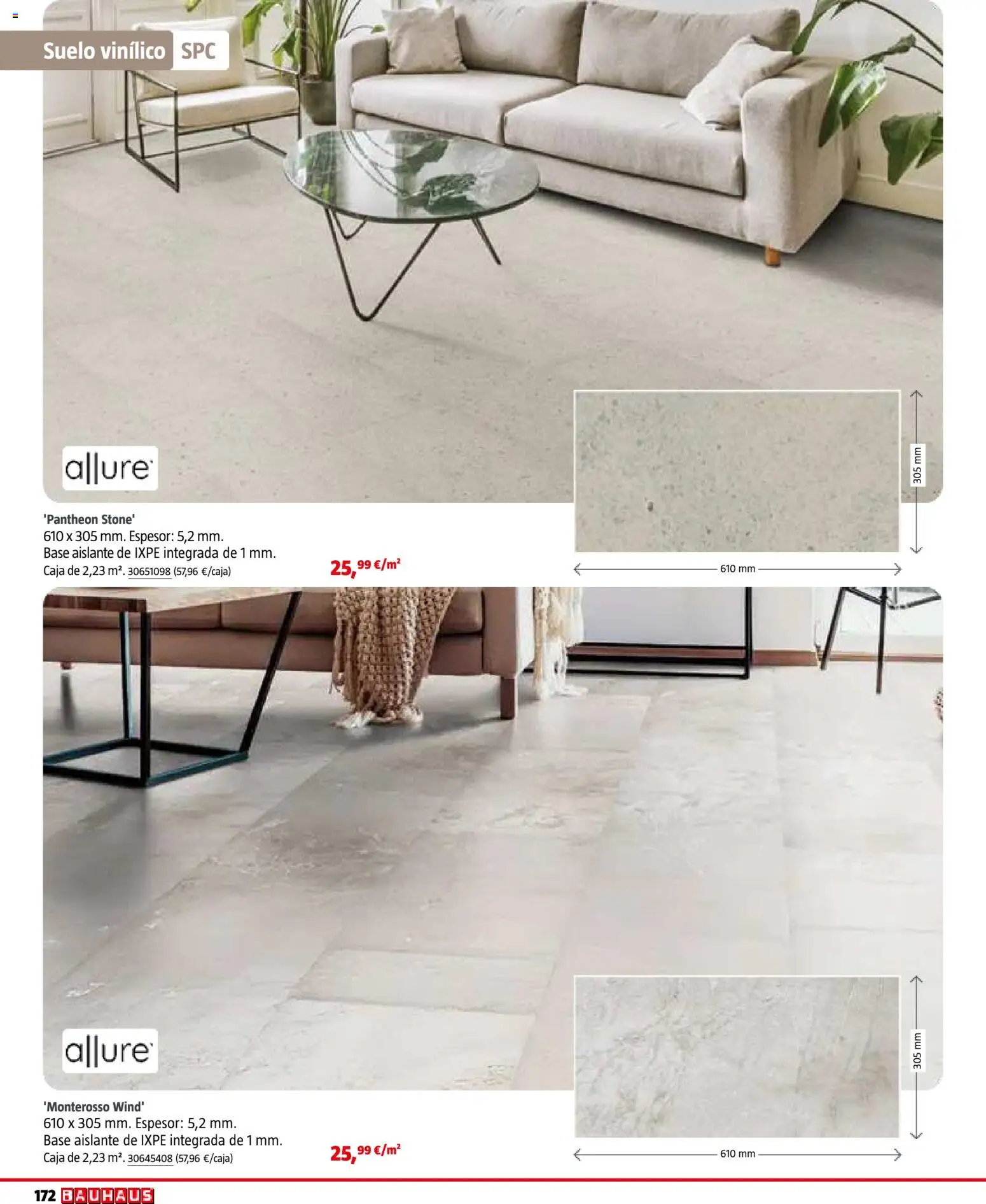 Bauhaus - Suelos y revestimientos │ válido desde el 24.02.2026 | Página: 172 | Productos: Caja