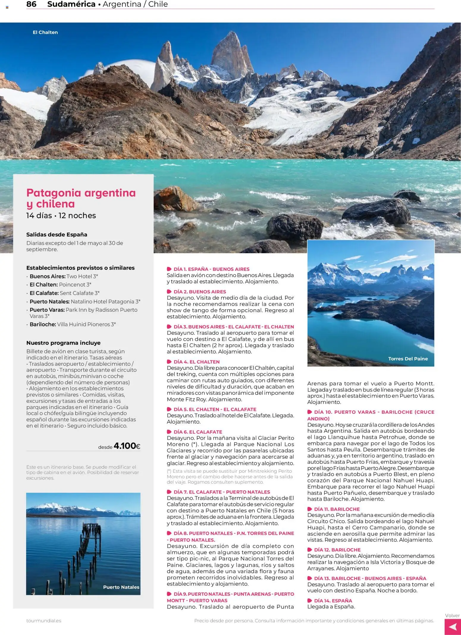 Viajes El Corte Inglés Centroamérica y Sudamérica │ válido desde el 01.01.2026 | Página: 85 | Productos: Navegación