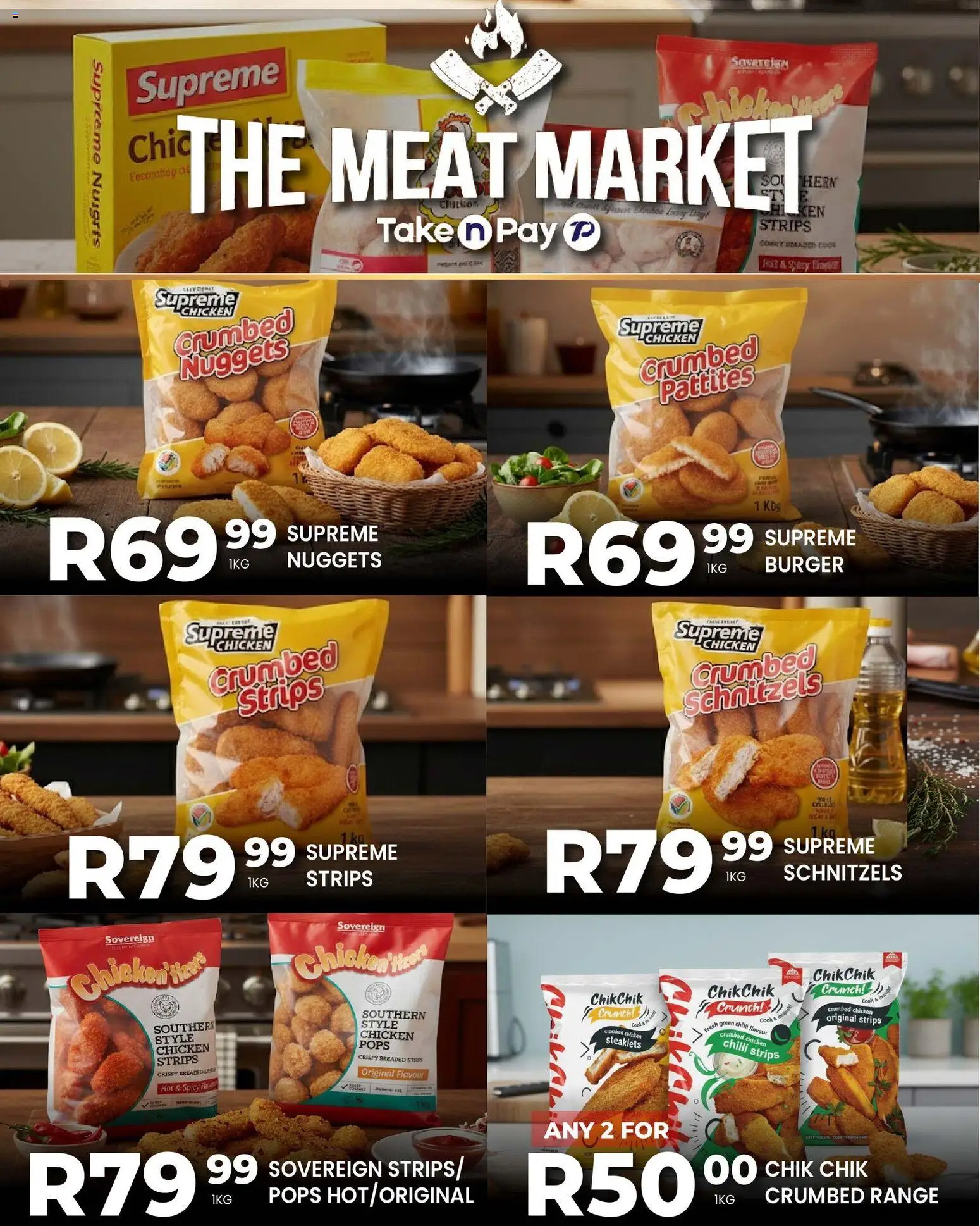 New Take n Pay catalogue – valid from 05.01.2026 | Page: 4 | Products: Chicken, Chilli