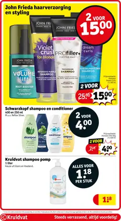 Schwarzkopf shampoo en conditioner, Schwarzkopf shampoo and conditioner, 400 en 250 ml, M.u.v. Reflex Silver. - Voorbeeld van een folder van Kruidvat, geldig van 30.12.2025 | Pagina: 51 | Producten: Kan, Shampoo, Conditioner