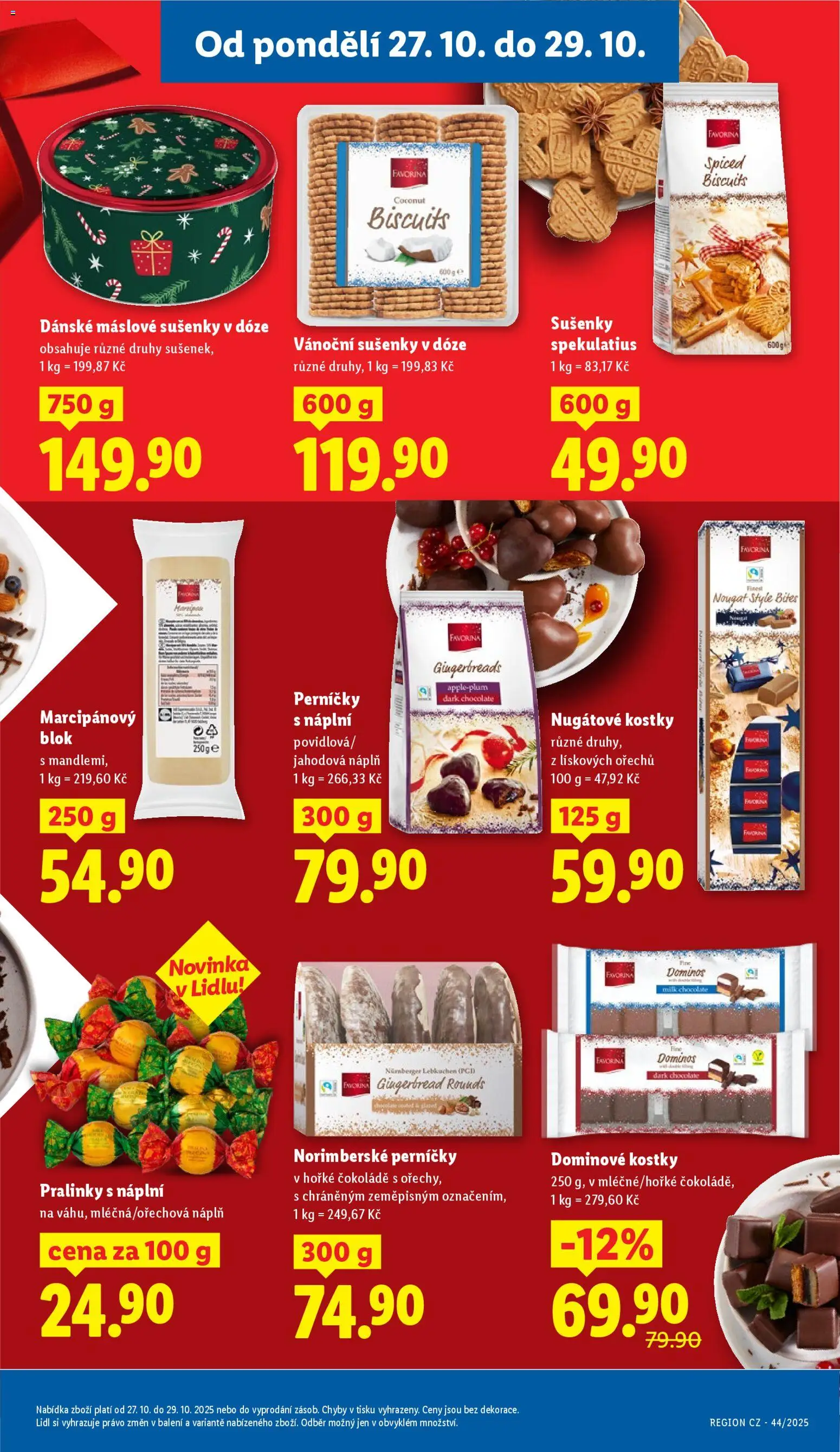 Lidl leták od 27.10.2025 | Strana: 23 | Produkty: Spekulatius, Kostky, Perníčky, Sušenky