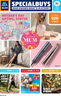 Preview of Aldi - Weekly offers UK Specialbuys valid from 26.02.2026