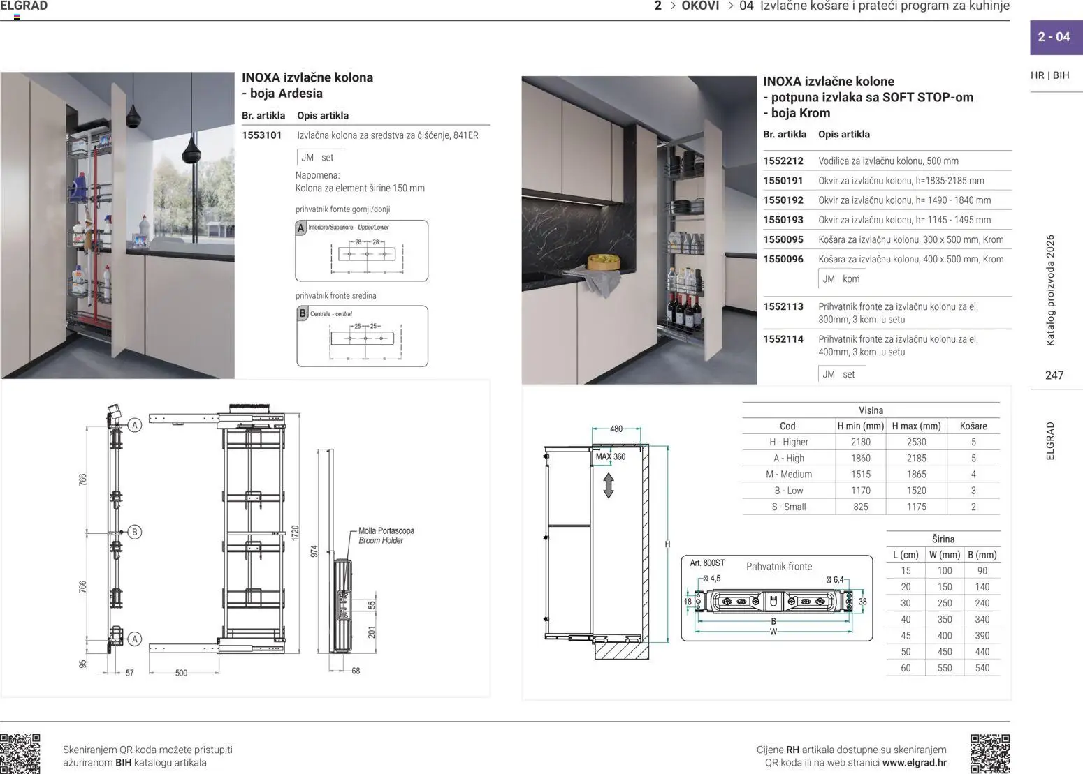 Elgrad katalog | vrijedi od 02.04.2026 | Stranica: 6 | Proizvodi: Košara, Košare