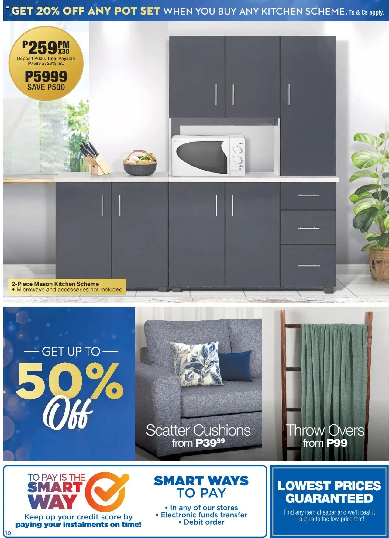 New OK Furniture catalogue – valid from 20.10.2025 | Page: 10 | Products: Microwave