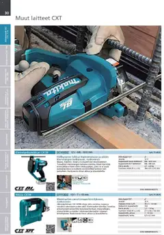 Makita-mainoslehti voimassa 24.03.2026 alkaen | Sivu: 30 | Tuotteet: Leikkuri