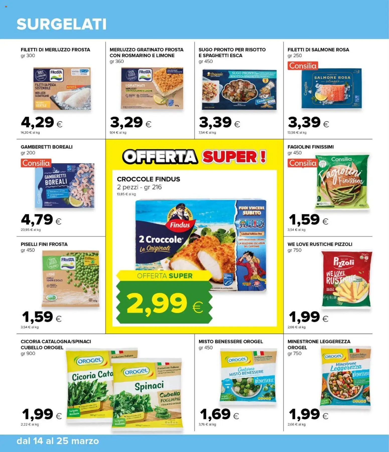 Volantino Tigre del 14.03.2026 | Pagina: 10 | Prodotti: Rosmarino, Salmone, Limone, Sugo