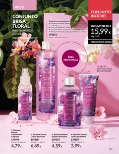 Pré-visualização Blossom Breeze Espuma de Banho, Blossom Breeze Bubble Bath Cherry Blossom & Orchid Scent Limited Edition 250 ml válido de 01.03.2026 | Página: 191