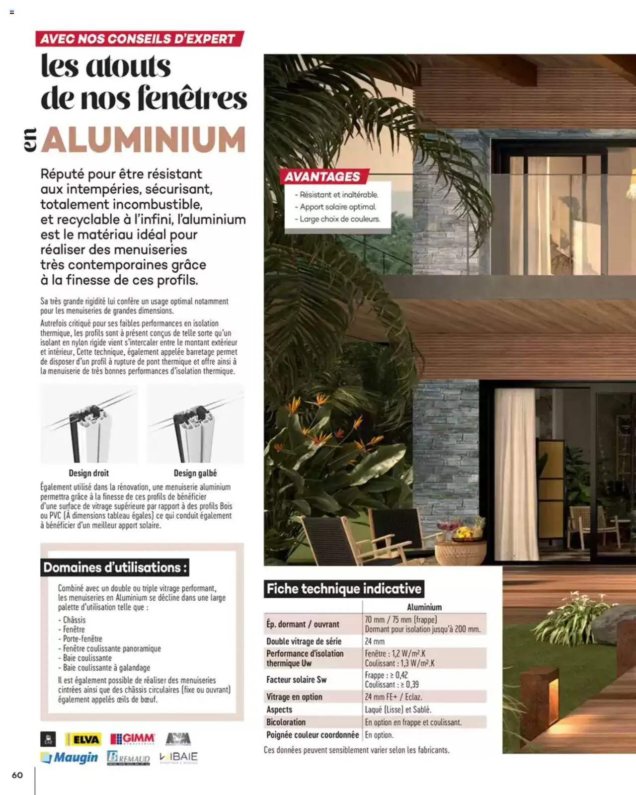  | Page: 60 | Produits: Baie coulissante, Laque