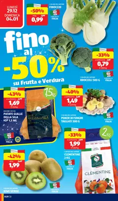 Anteprima del volantino BROCCOLI 500 G, I COLORI DEL SAPORE valido a partire dal 29.12.2025 | Pagina: 2