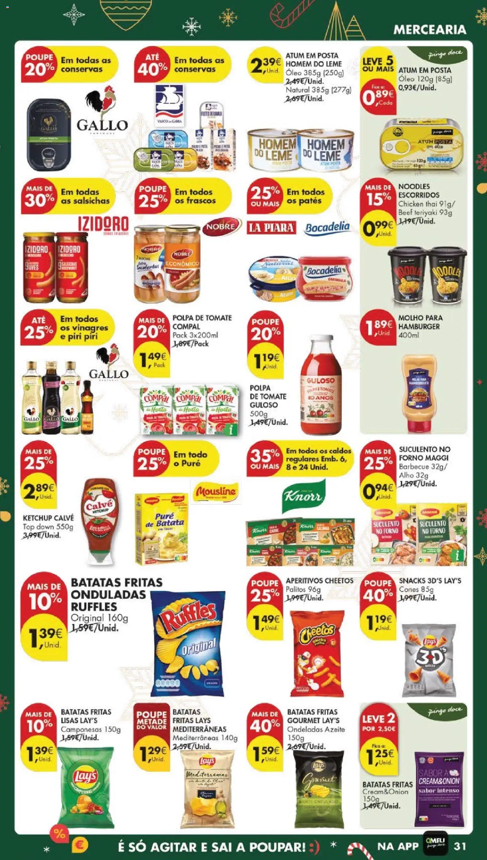 Pingo Doce folheto │ válido de 09.12.2025 | Página: 39 | Produtos: Atum, Forno, Top, Tomate