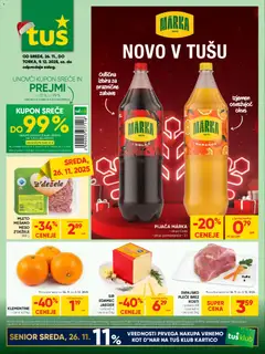 Tuš katalog akcije – veljaven od 26.11.2025