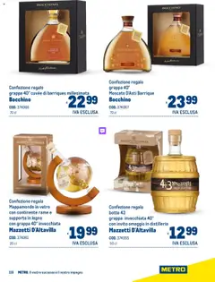 Anteprima del volantino Metro Natale catalogo valido a partire dal 06.11.2025 | Pagina: 115 | Prodotti: Grappa
