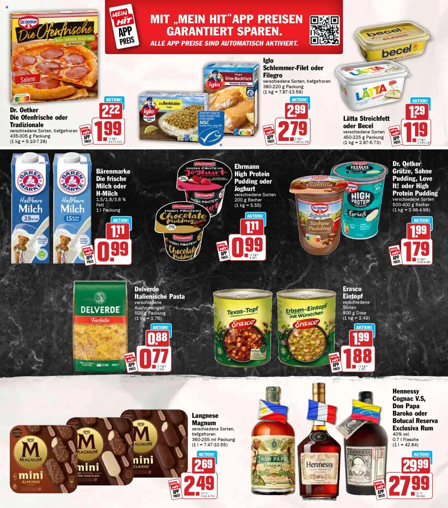 HIT - Sachsen – gültig ab 27.10.2025 | Seite: 18 | Produkte: Milch, Joghurt, Ofenfrische, Salami