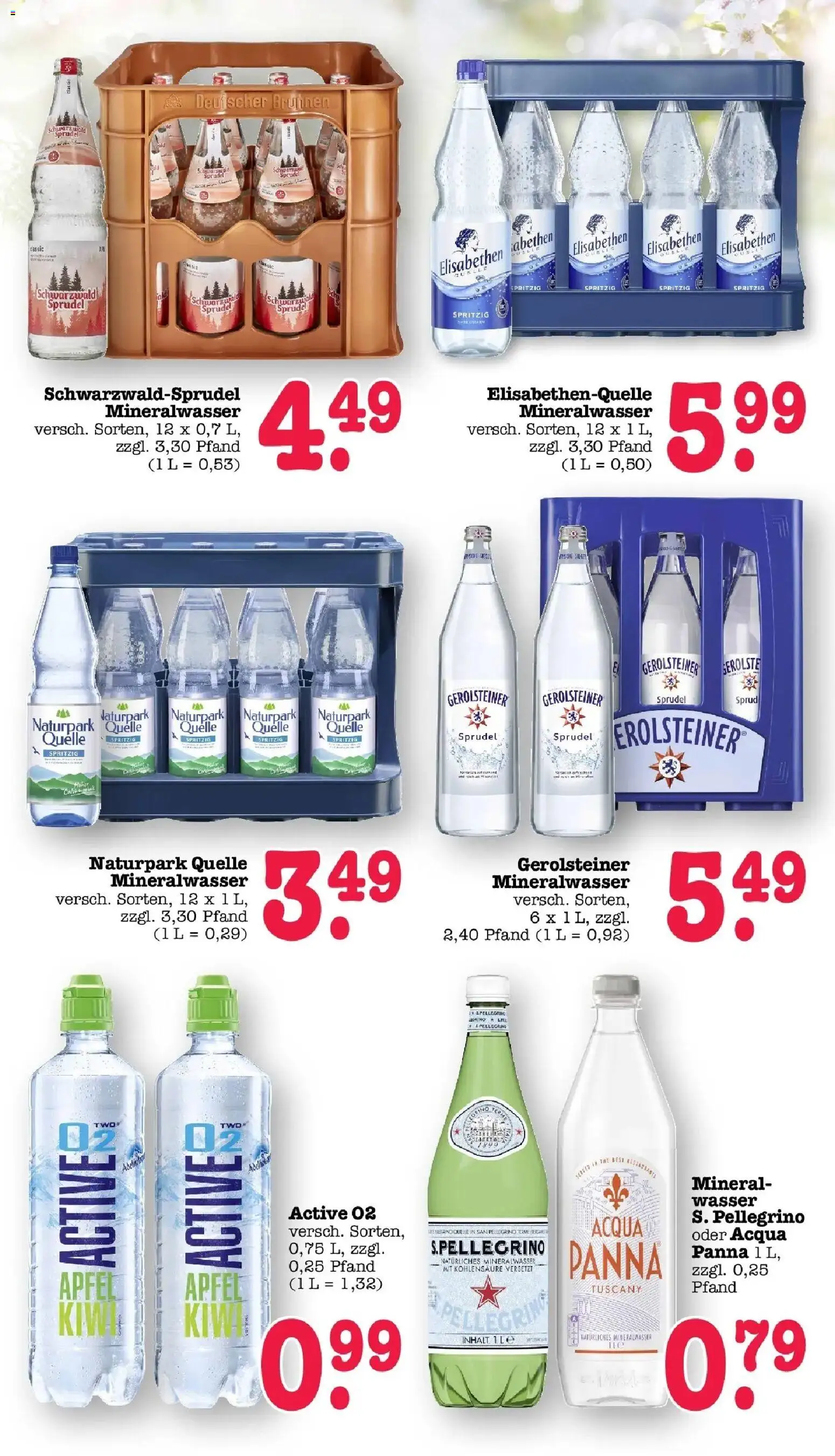 Angebote – gültig ab 23.03.2026 | Seite: 42 | Produkte: Mineralwasser, Wasser, Kiwi, Gerolsteiner