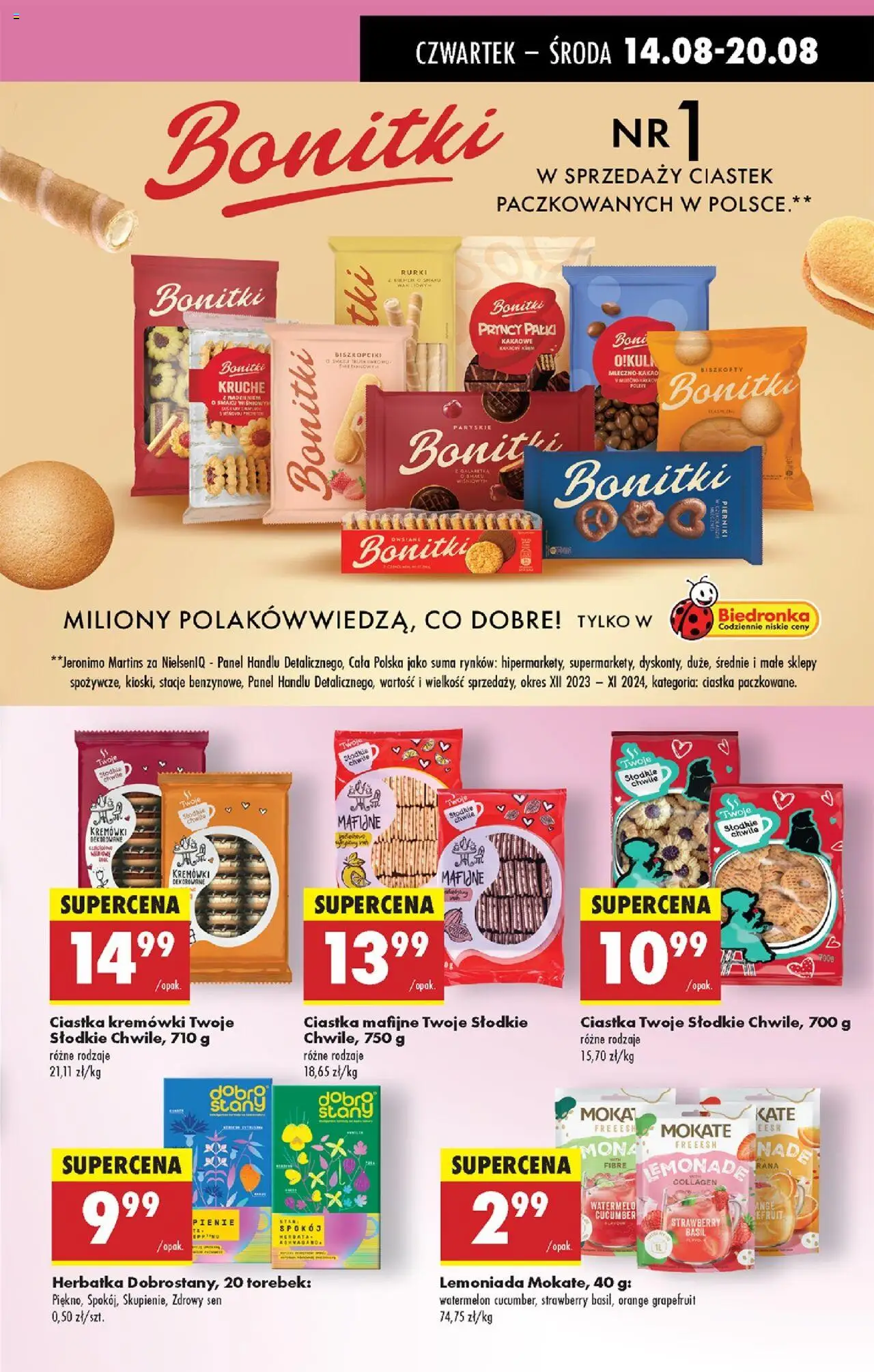 Biedronka gazetka - Oferta w tym tygodniu od 14.08.2025 | Strona: 51 | Produkty: Pierniki, Ciastka mafijne, Ciastka
