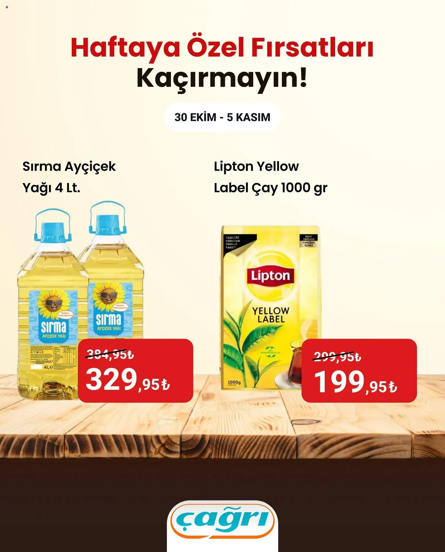 Çağrı Market Haftaya Özel Fırsatları Kaçırmayın! - 30.10.2025 tarihinden itibaren geçerlidir | Sayfa: 3 | Ürünler: Çay