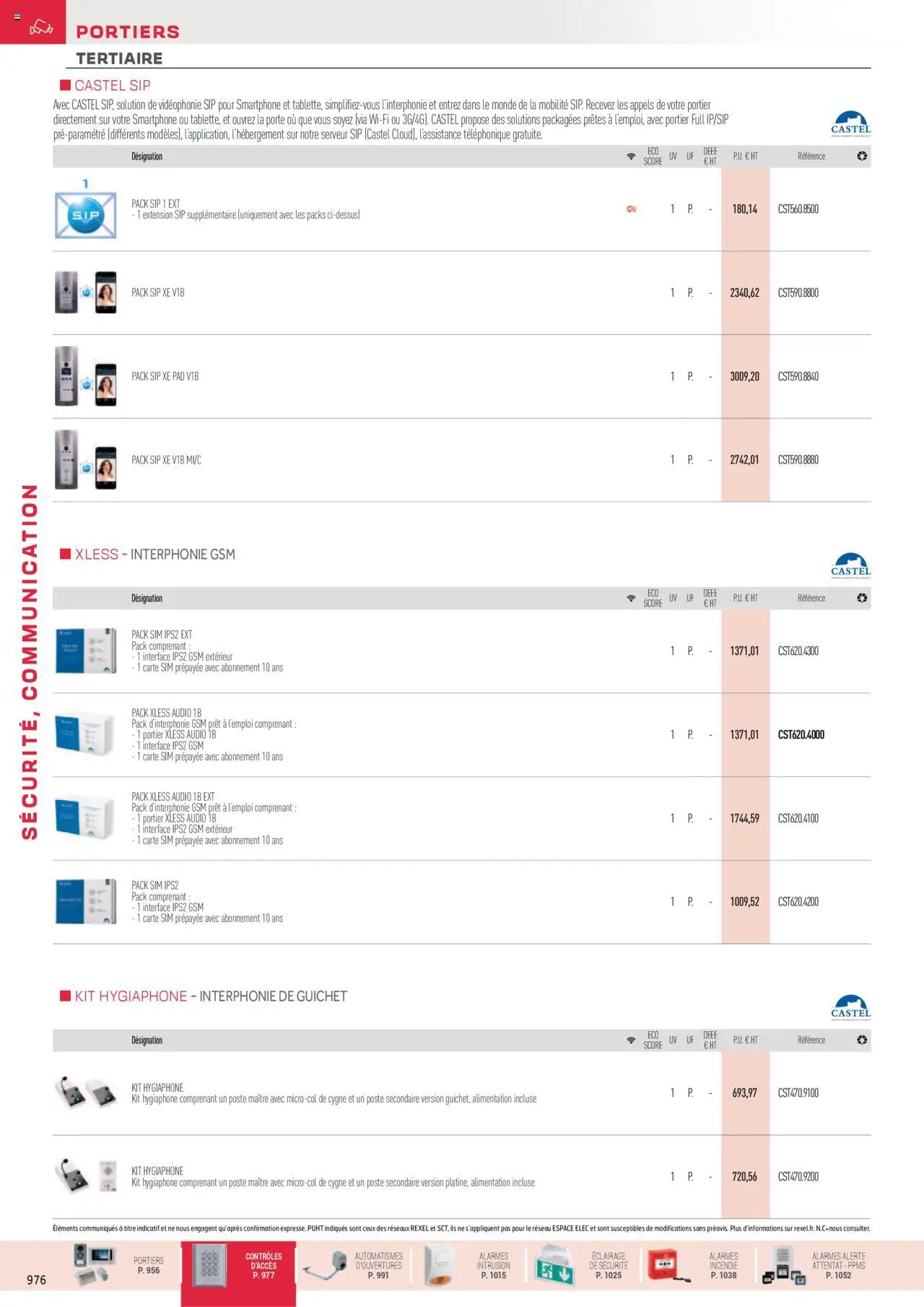  | Page: 22 | Produits: Smartphone, Audio, Porte, Portier