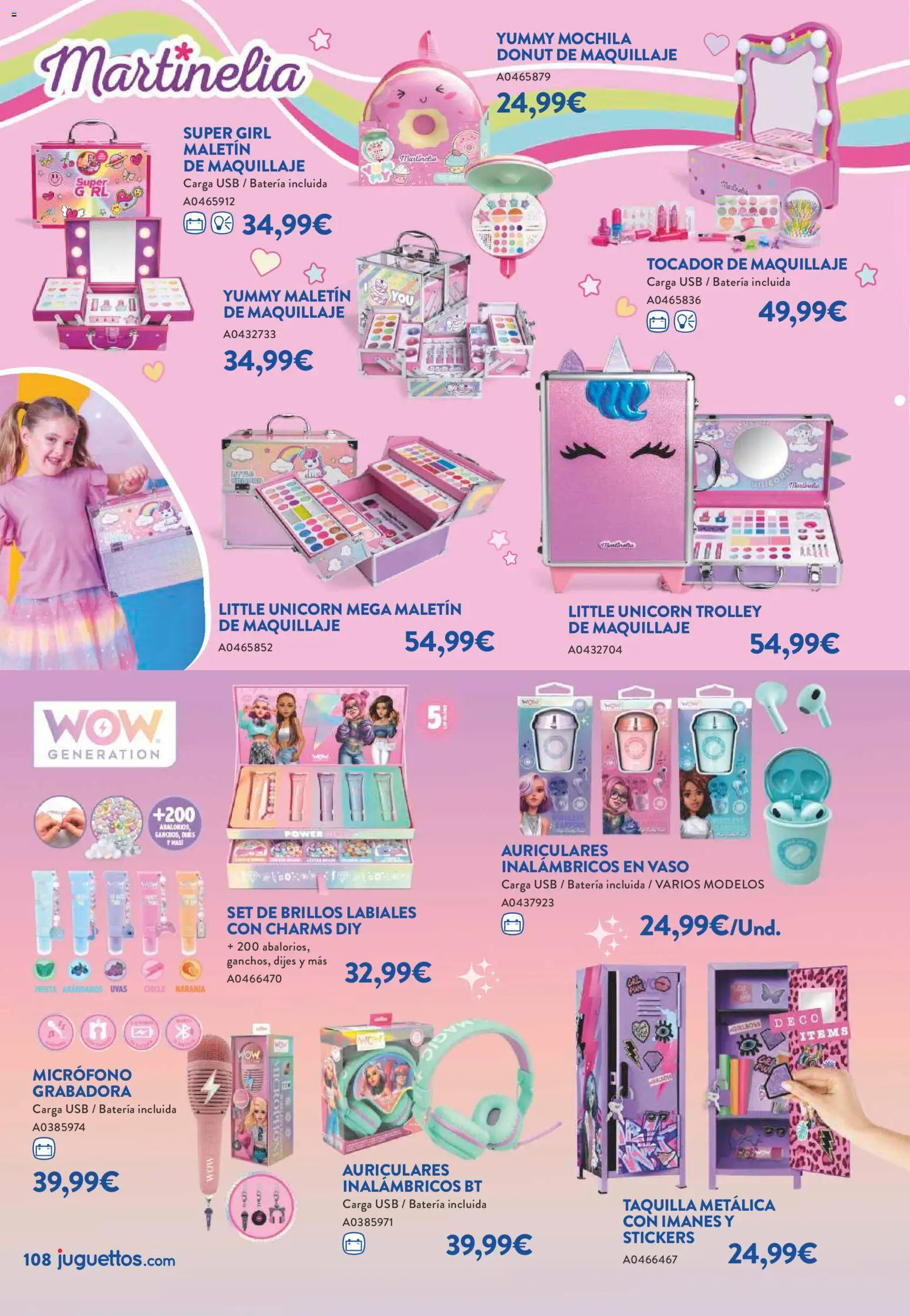 Juguettos catálogo Navidad │ válido desde el 27.10.2025 | Página: 108 | Productos: Τζίντζερ, Mochila, Auriculares, Batería