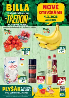 Náhled letáku Billa leták - Třeboň od 04.03.2026