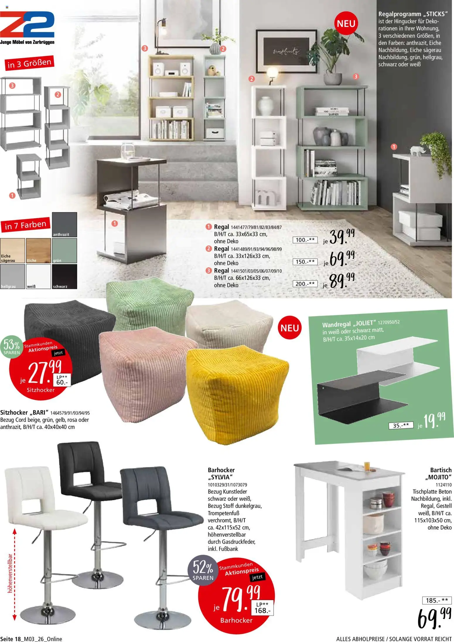 Zurbrüggen Z2 Unschlagbar Günstig – gültig ab 09.02.2026 | Seite: 18