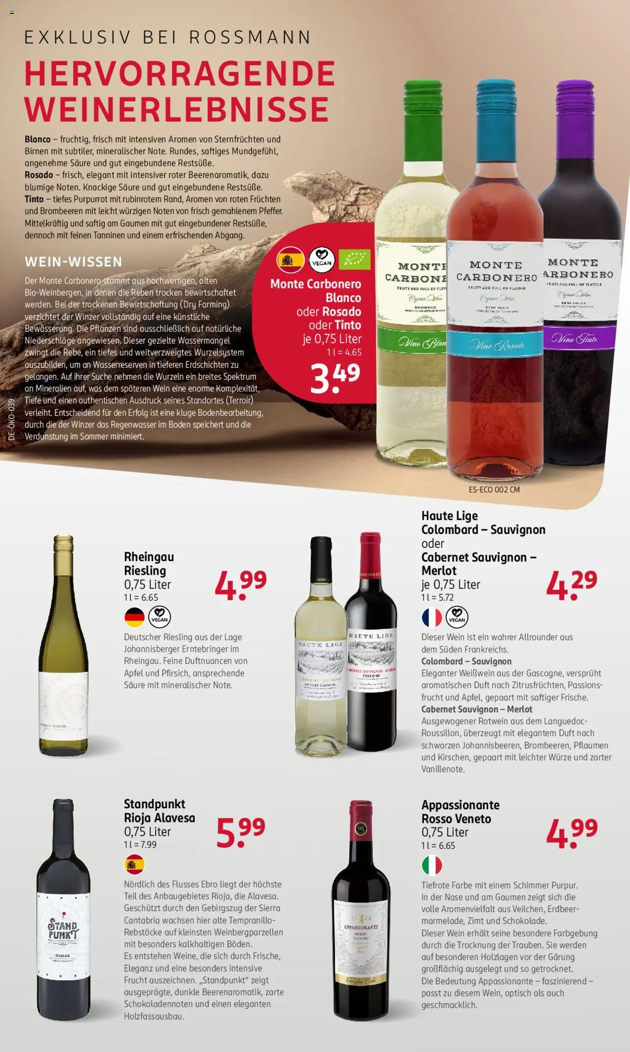 Rossmann Prospekt 	 - gültig ab dem 25.08.2025 | Seite: 18 | Produkte: Pflaumen, Rotwein, Äpfel, Wein