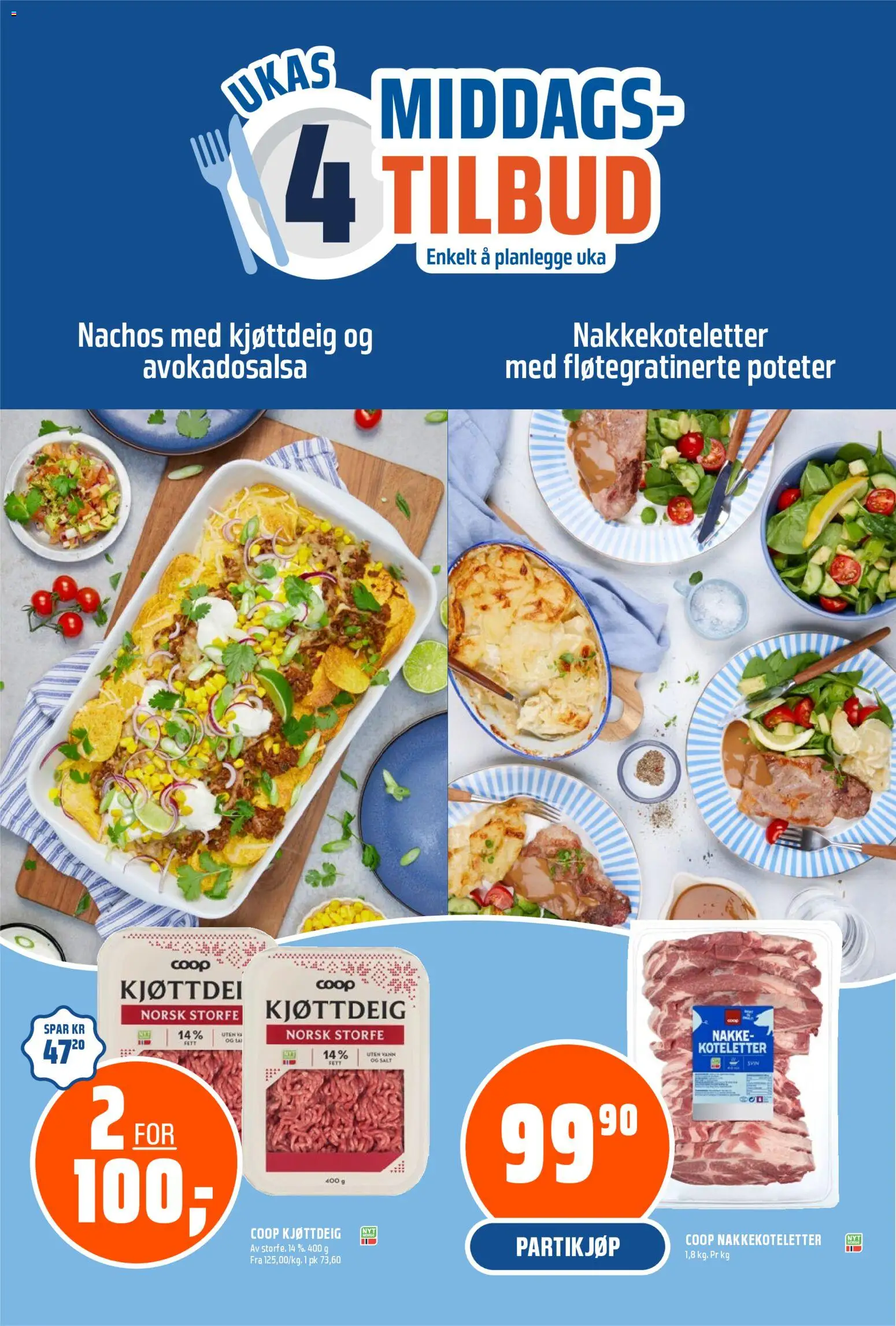 {H1} | Side: 10 | Produkter: Pernă scaun, Poteter, Nachos, Kjøttdeig